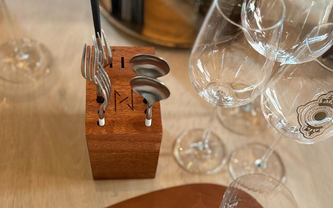 Bestekhouders voor een restaurant