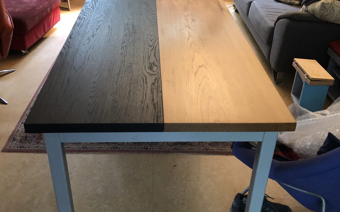 Een duurzaam tweede leven voor een eettafel