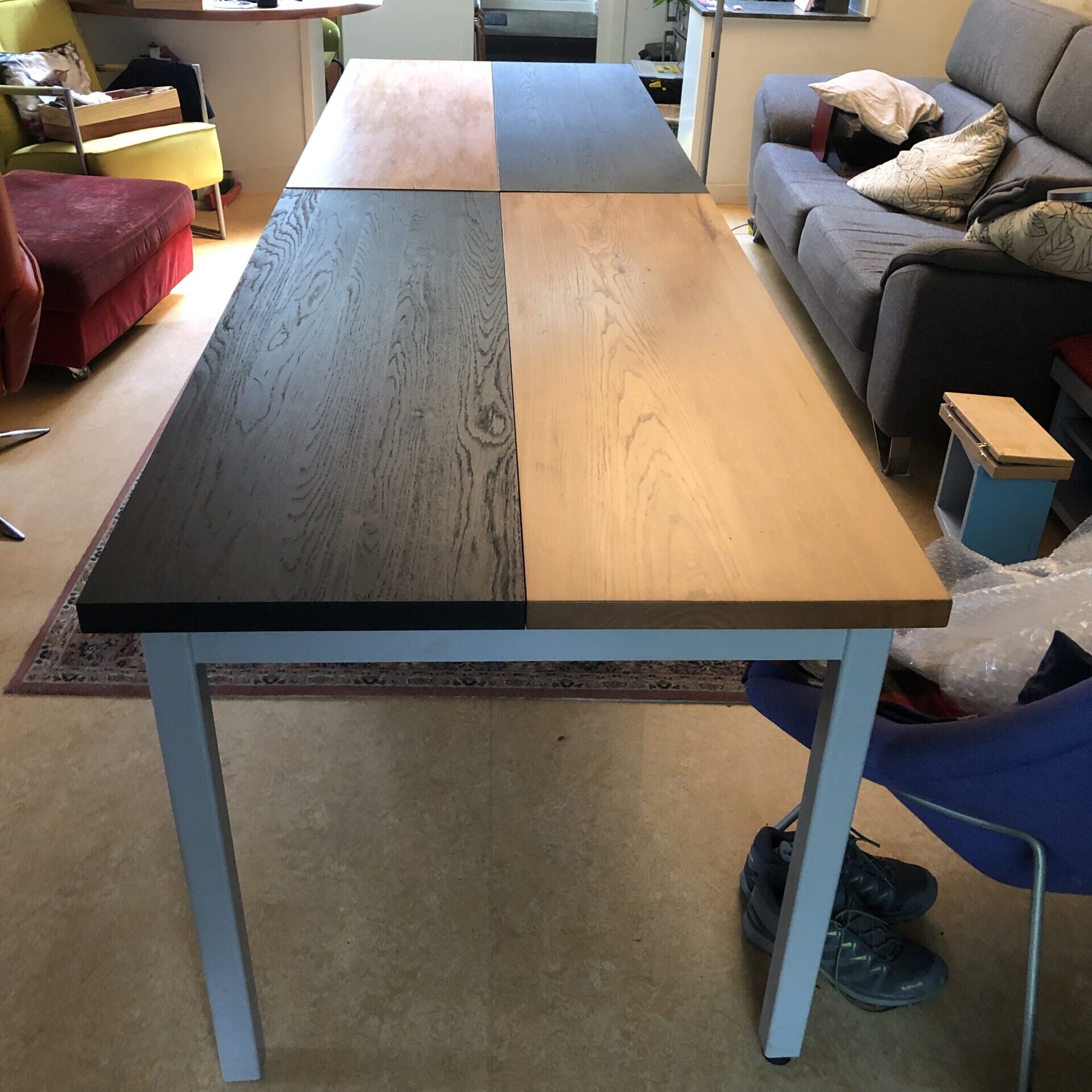 Een duurzaam tweede leven voor een eettafel